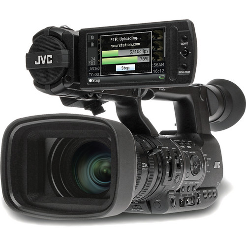 دوربین-حرفه-ای-JVC-GY-HM650-ProHD-Mobile-News-Camera